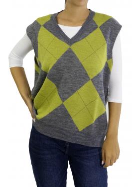 Gilet over- morbido fantasia 